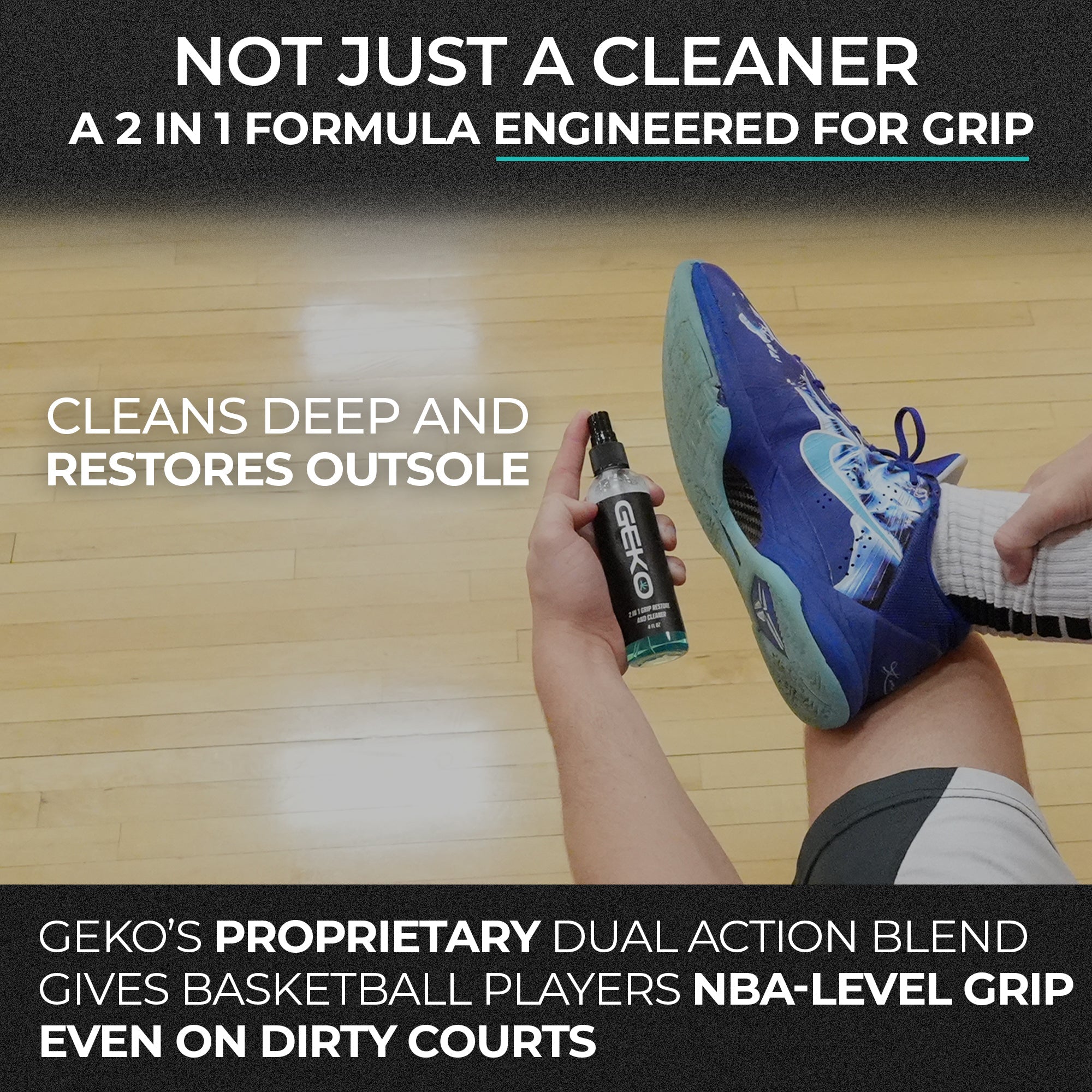 Golf Grip Cleaner & Restorer — 2-in-1 Golf Club Grip Cleaning Solution