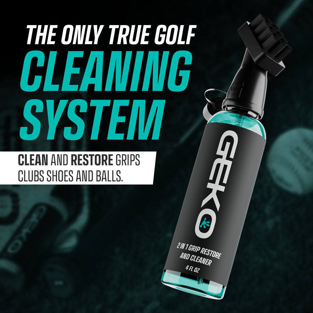 Golf Club Cleaner Brush — Grip & Club Head Cleaning Brush Attachment
