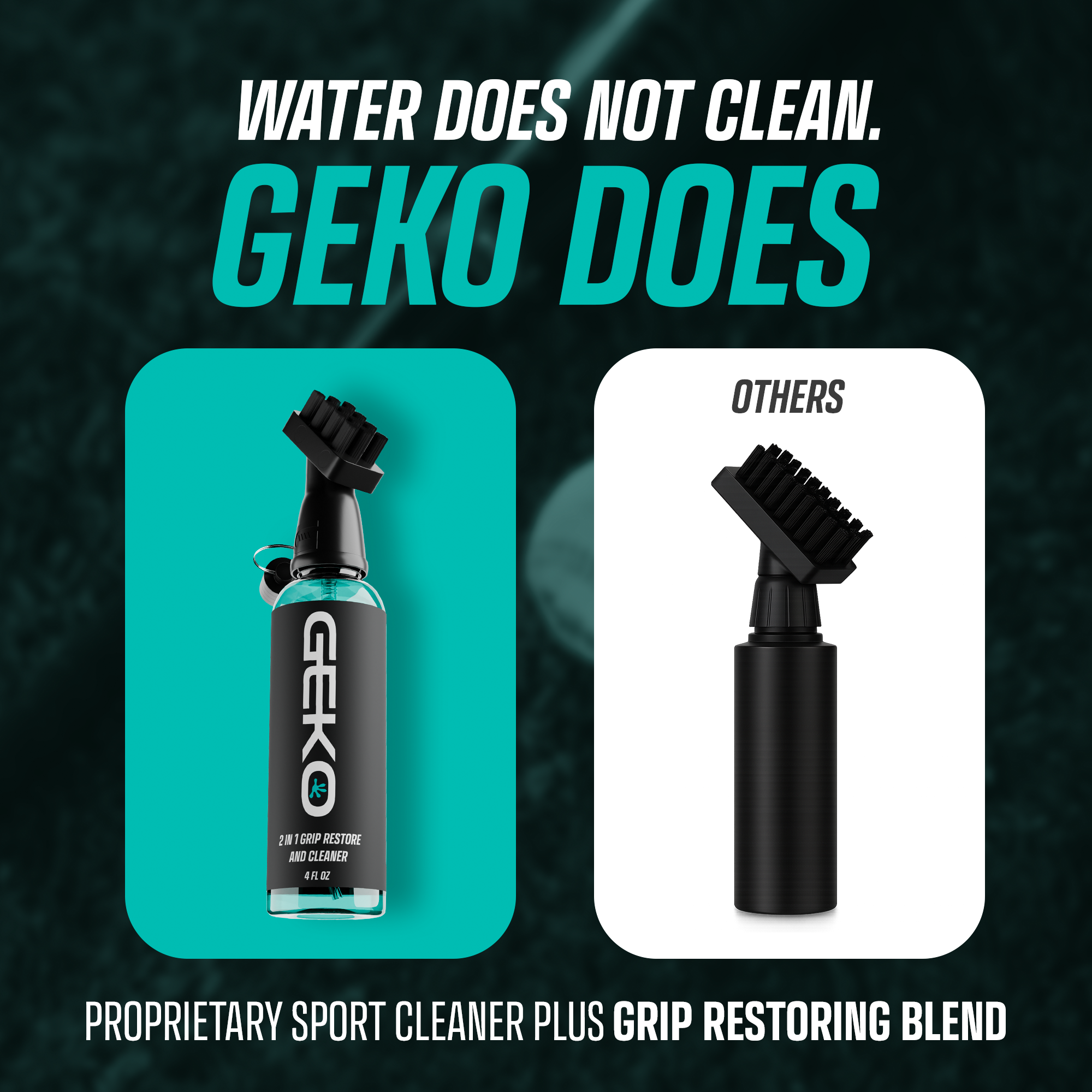 Golf Club Cleaner Brush — Grip & Club Head Cleaning Brush Attachment