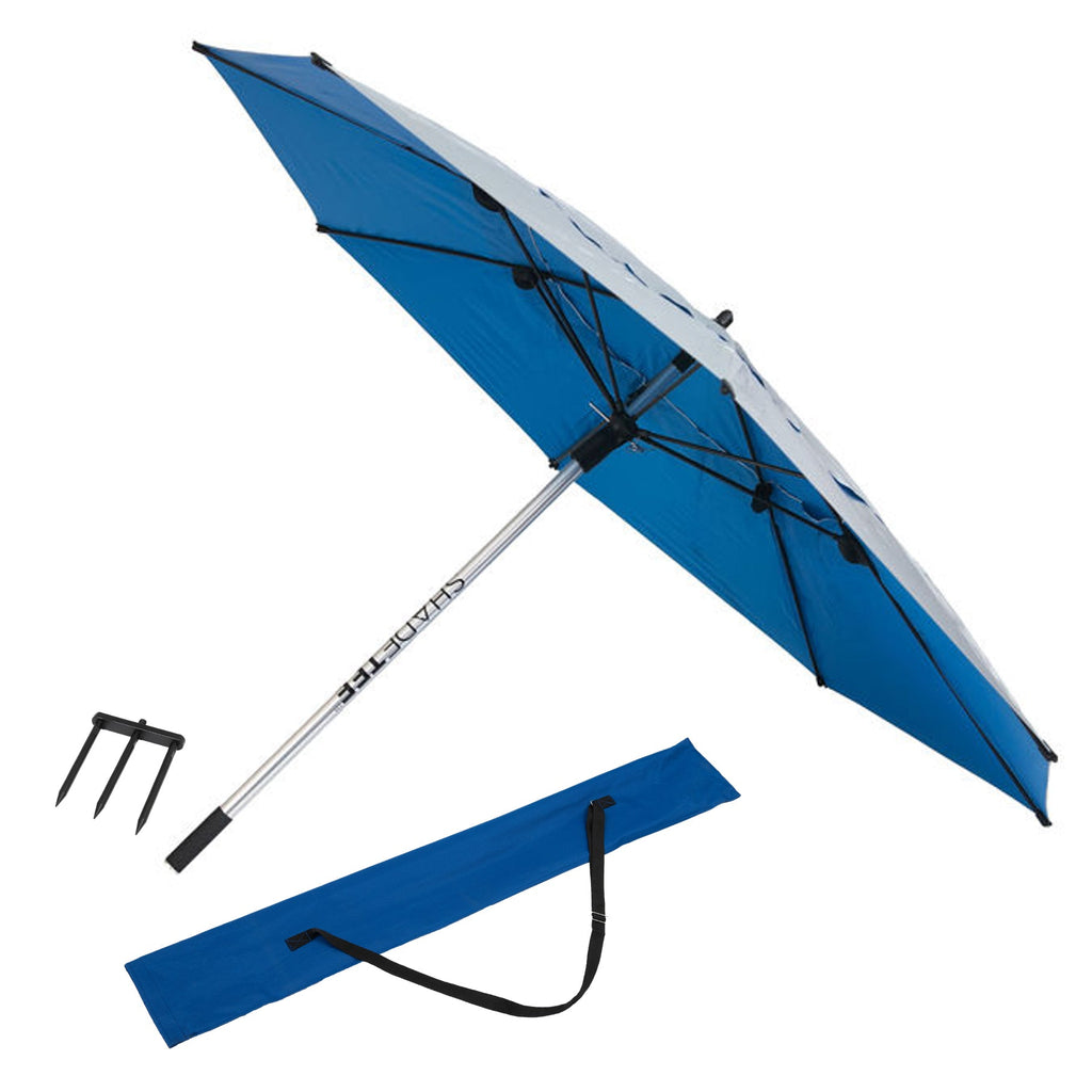 ShadeTee Golf Range Umbrella with Telescopic Pole - Pinehurst Skies Blue