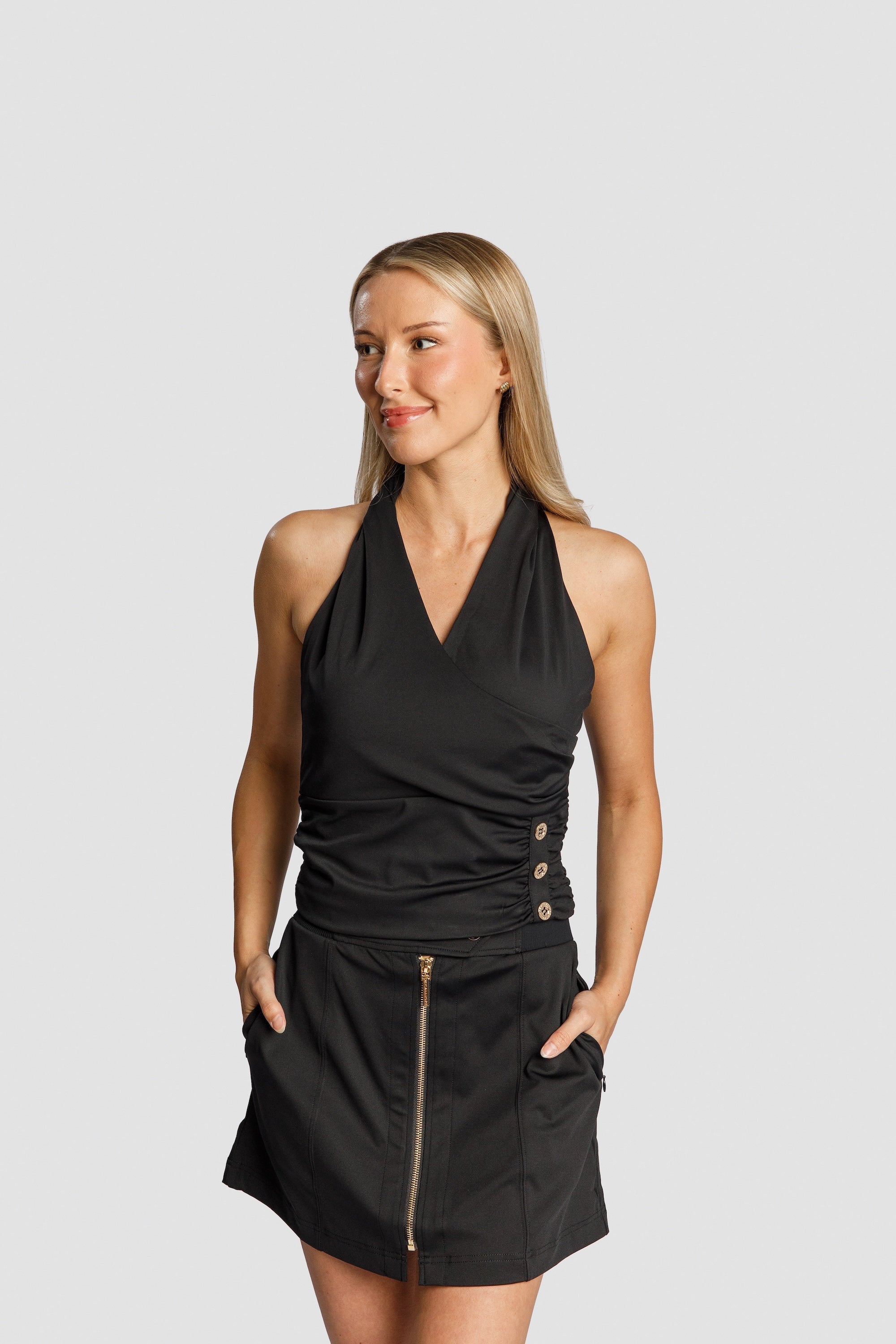 Gia Wrap Top