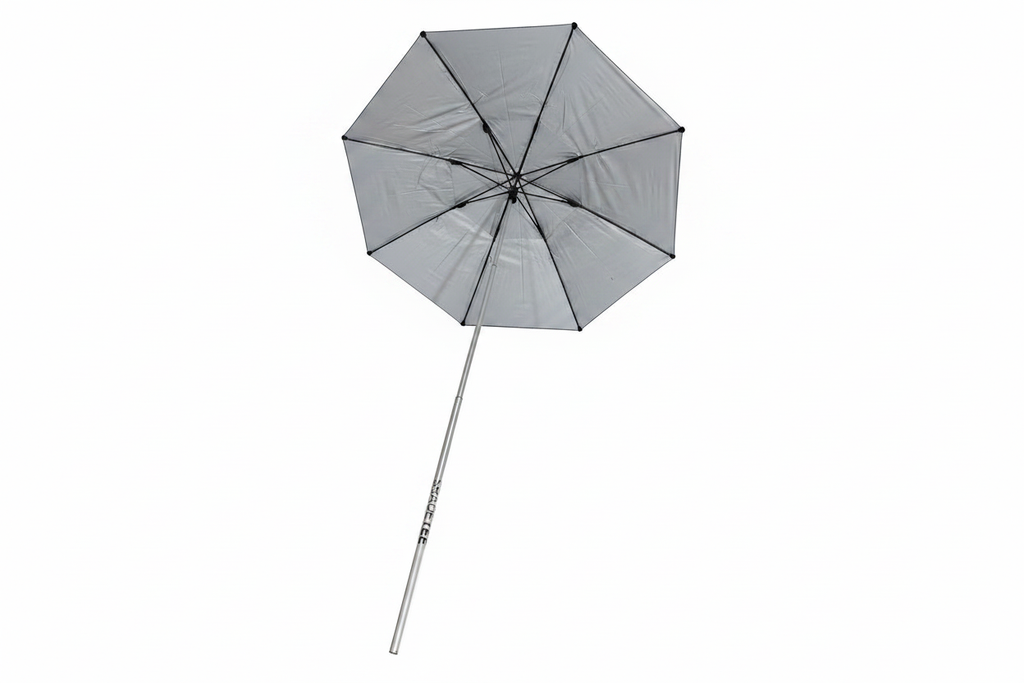 ShadeTee Sport Golf Range Umbrella with Telescopic Pole - Red