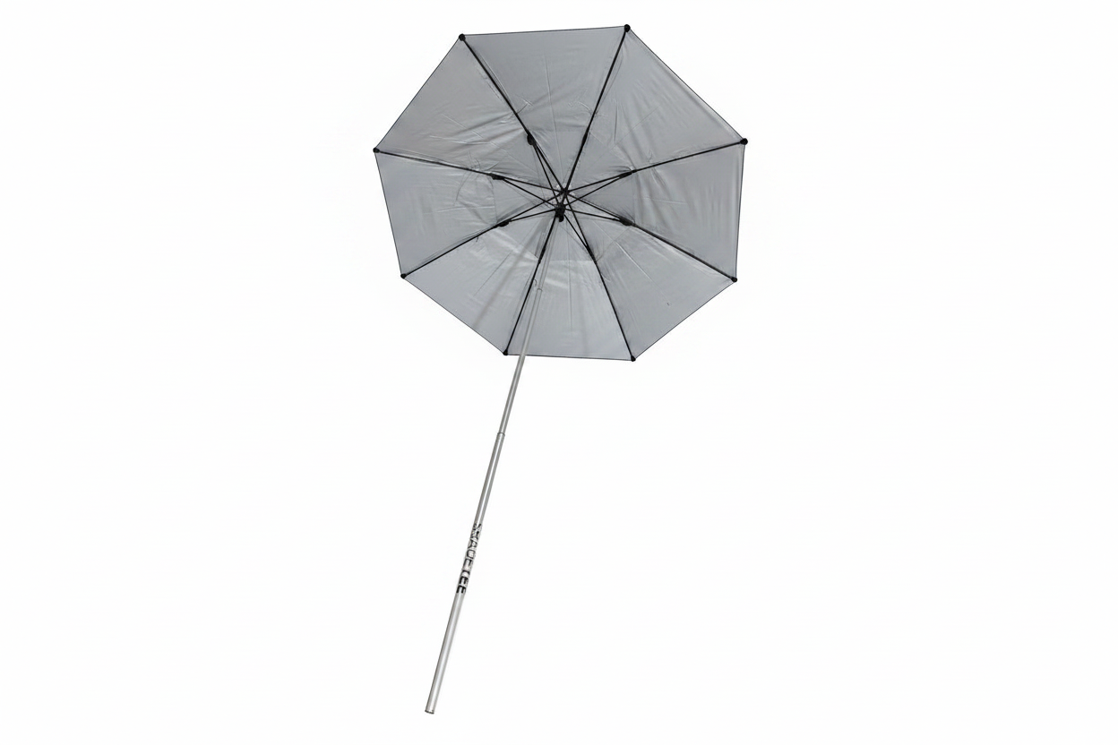 ShadeTee Sport Golf Range Umbrella with Telescopic Pole - Red