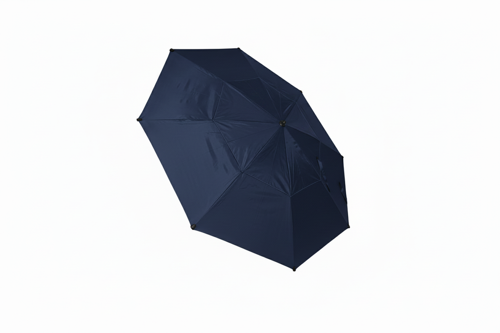 ShadeTee Sport Golf Range Umbrella with Telescopic Pole - Navy Blue