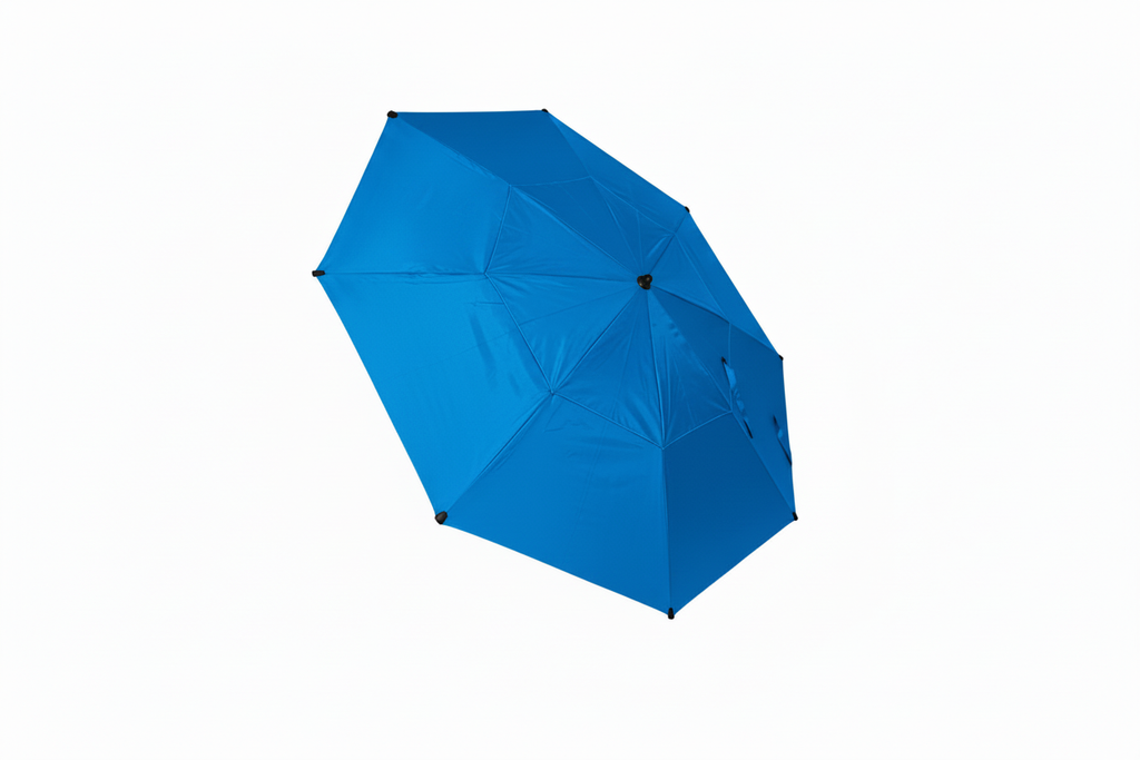 ShadeTee Sport Golf Range Umbrella with Telescopic Pole - Pinehurst Skies Blue