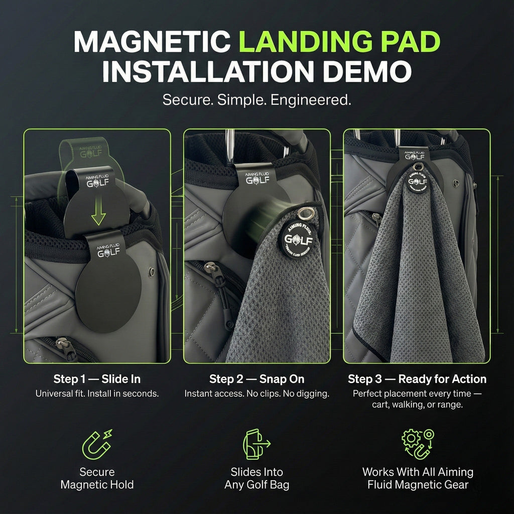 Light Duty Magnetic Towel + Landing Pad System