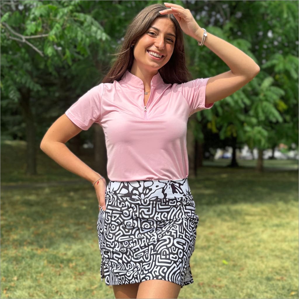 AMAZED BLACK & WHITE SKORT