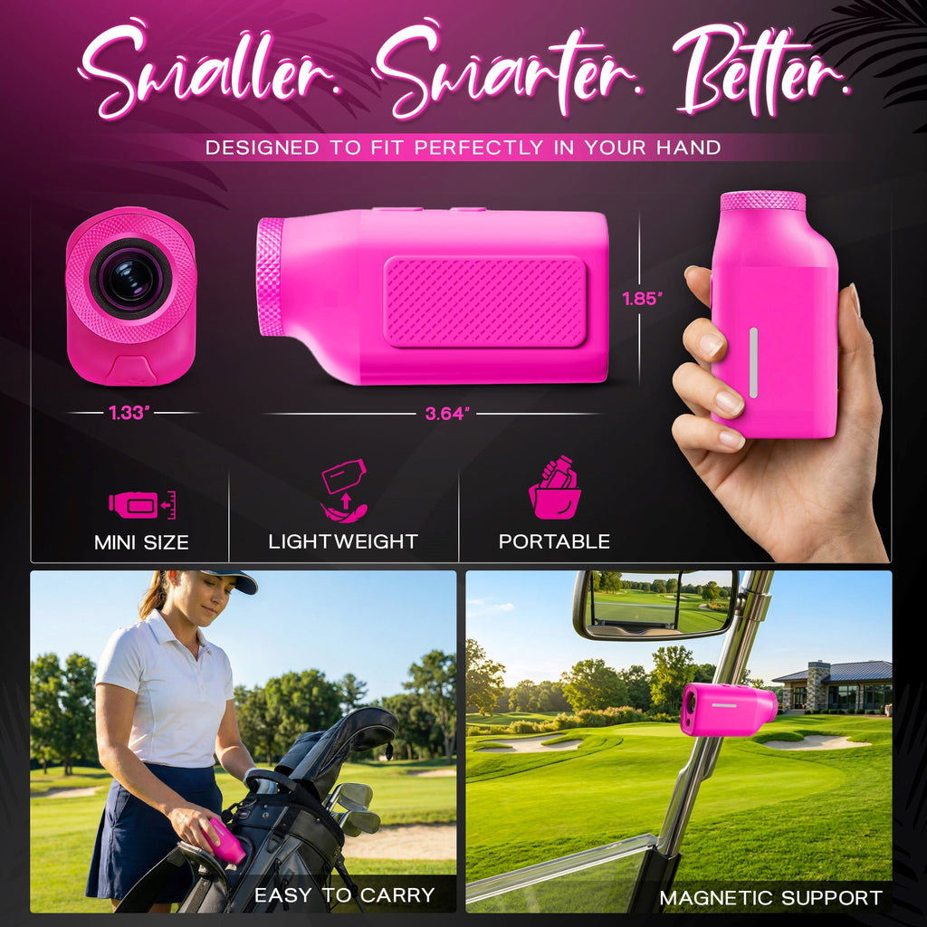 MINI+ Golf Rangefinder | Flamingo Pink