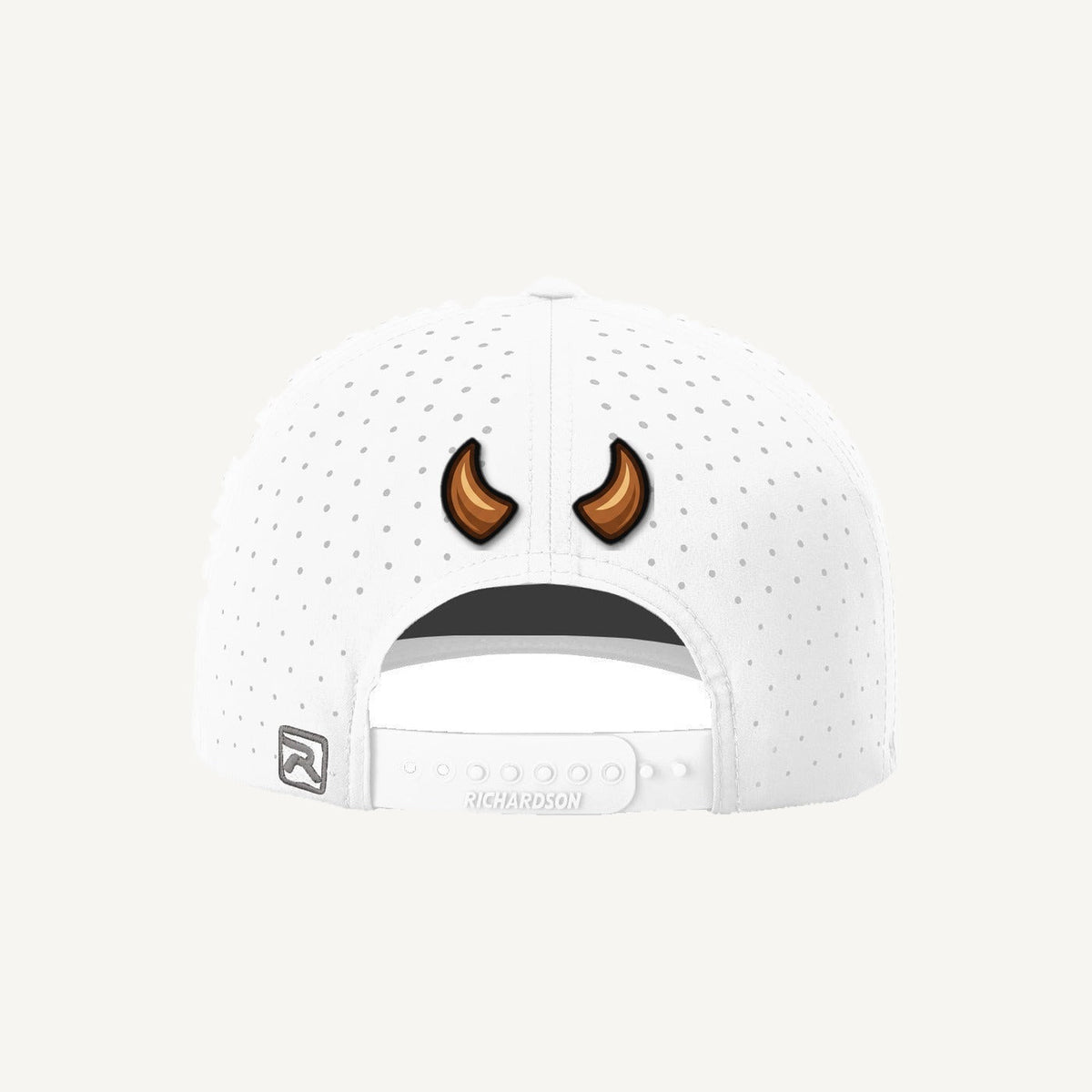 The Ball Bandit — Golf Demons Performance Hat (White)