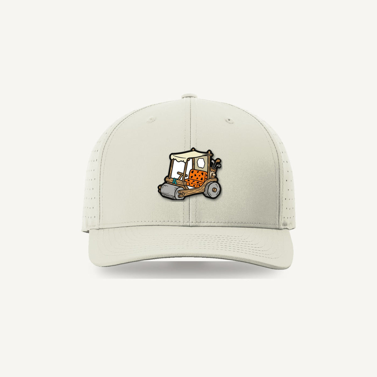 The Stone Age — Golf Demons Performance Hat (Oat Milk)