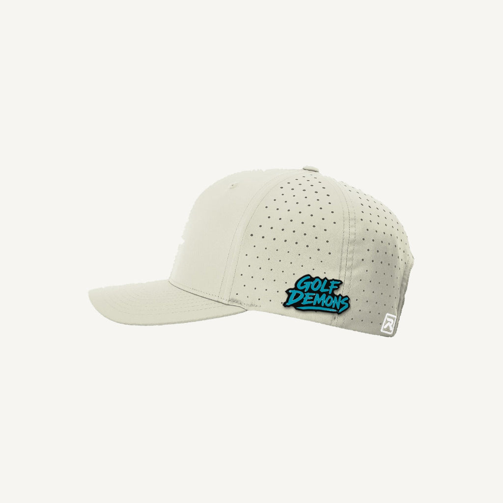 The Stone Age — Golf Demons Performance Hat (Oat Milk)
