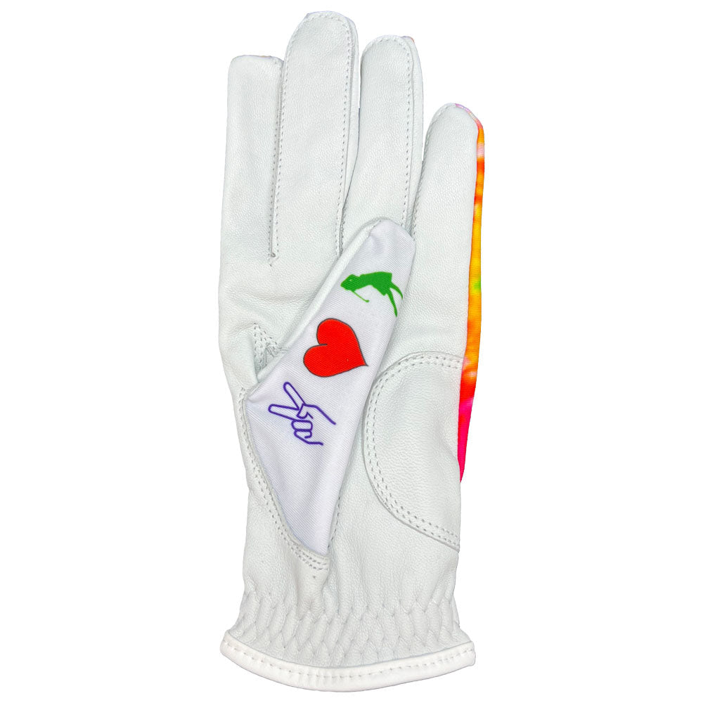 Giggle Golf Groovy Tie-Dye Women's Golf Glove