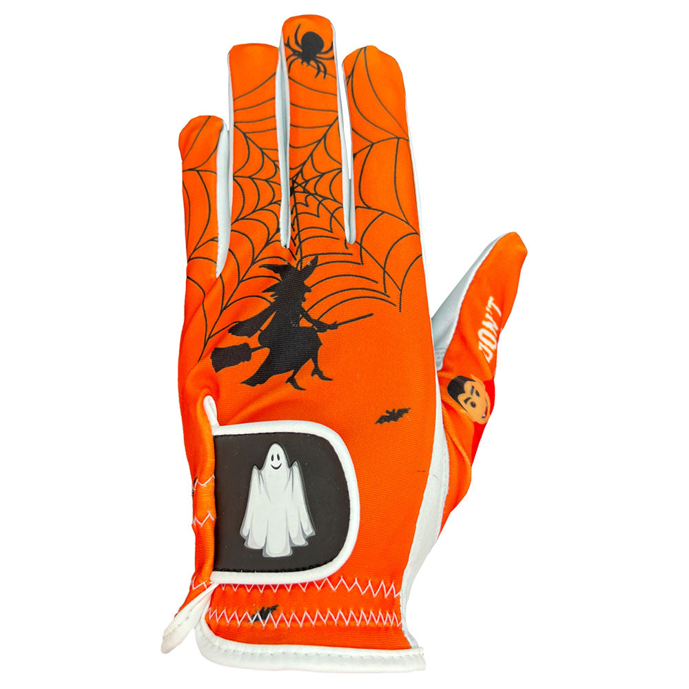 Giggle Golf Halloween Orange Women's Golf Glove