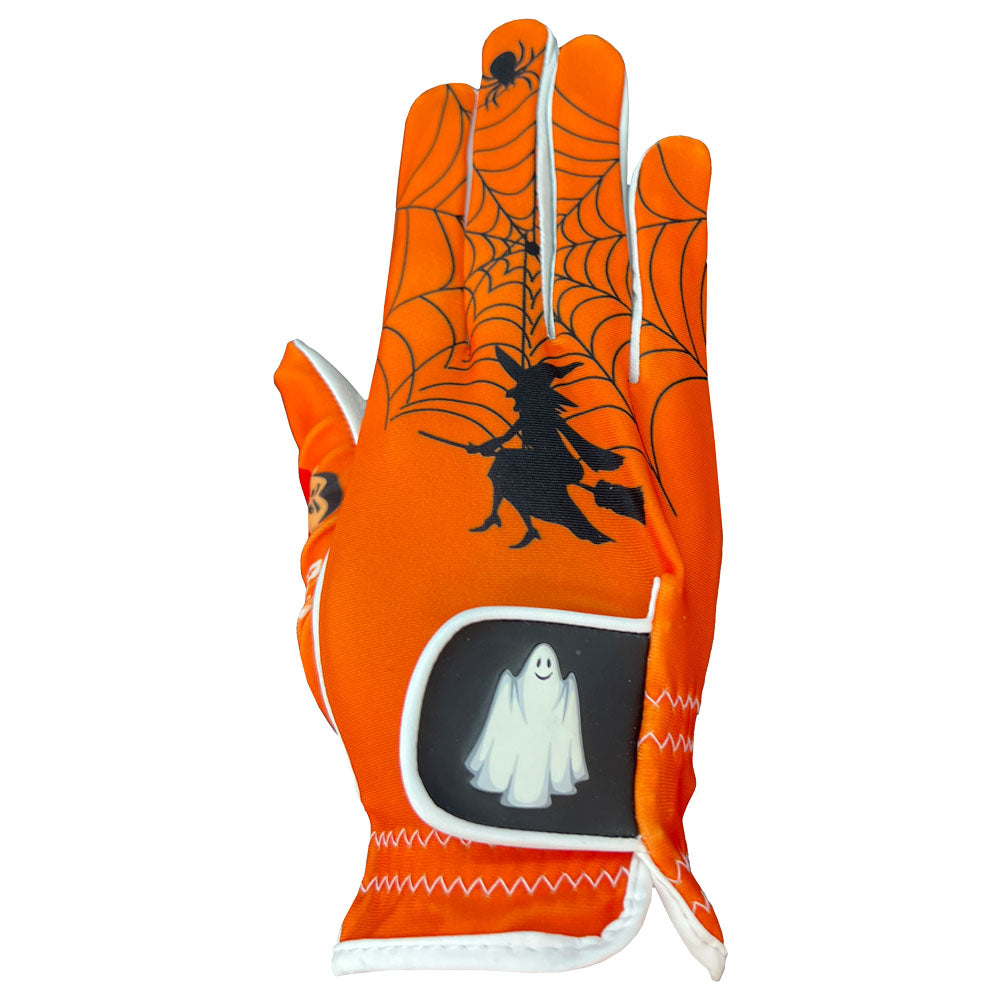 Giggle Golf Halloween Orange Women's Golf Glove