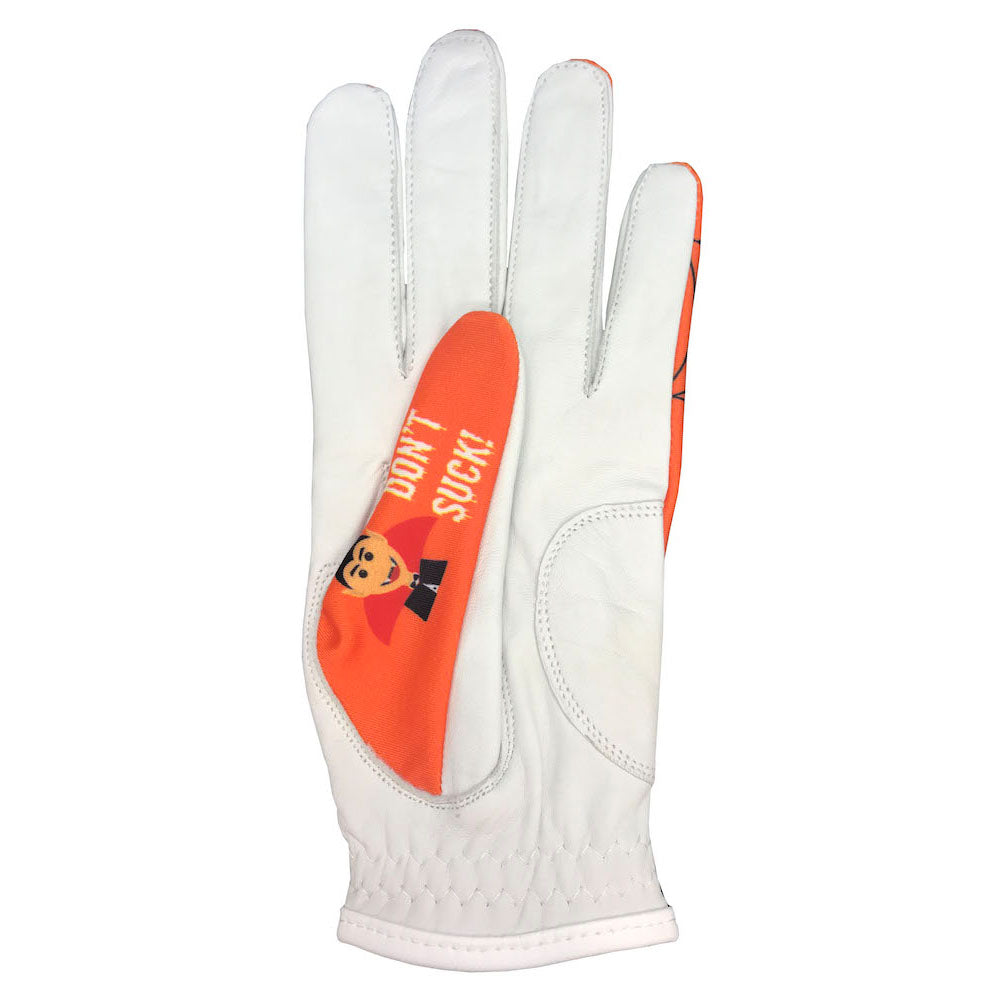 Giggle Golf Halloween Orange Women's Golf Glove