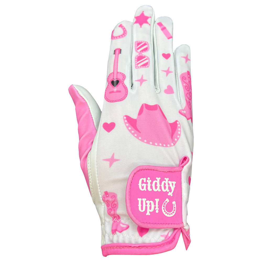 Giggle Golf Pink Western Women's Golf Glove