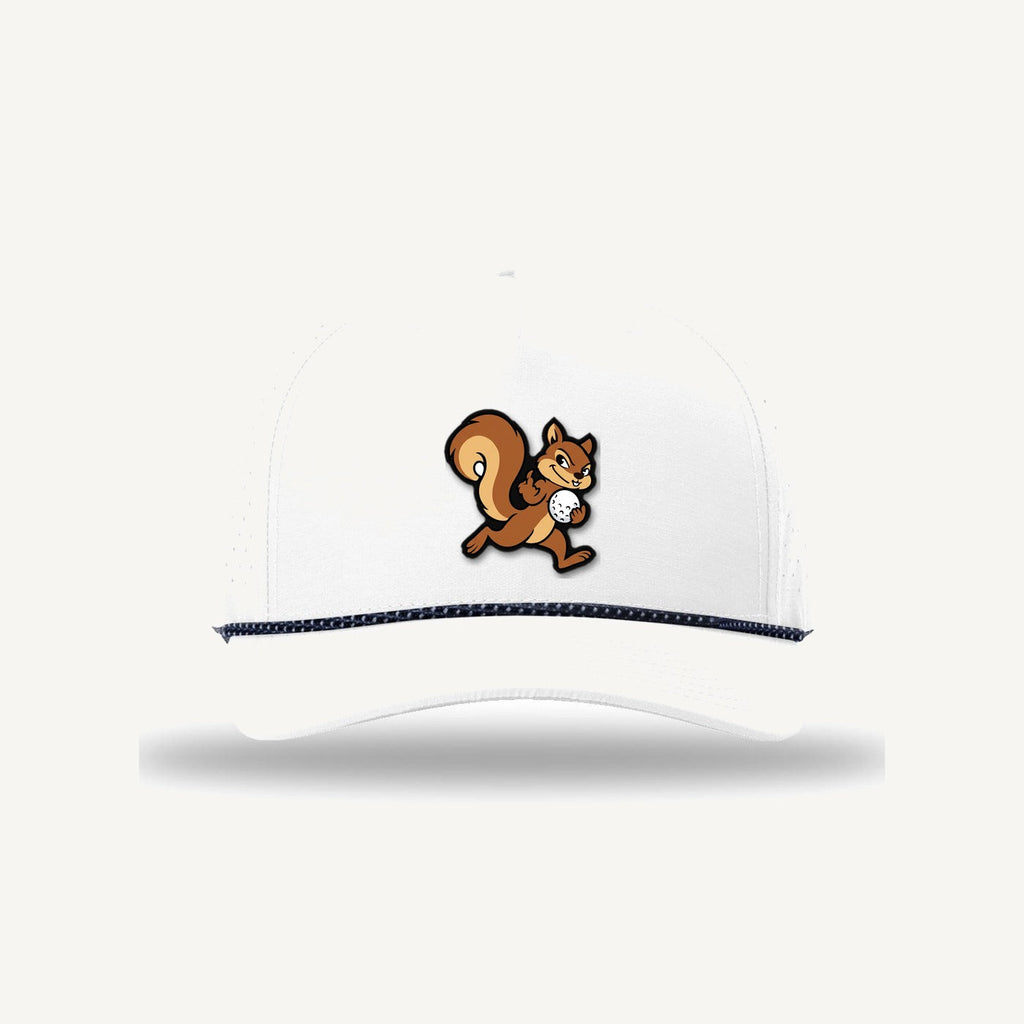 The Ball Bandit — Golf Demons Rope Hat (White)