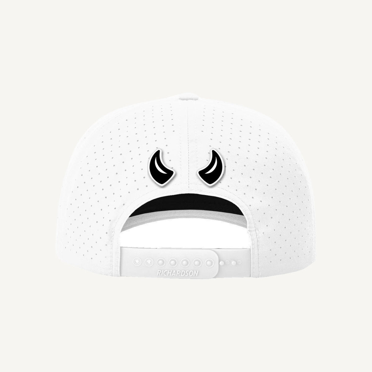 The Flag Girl — Golf Demons Rope Hat (White)