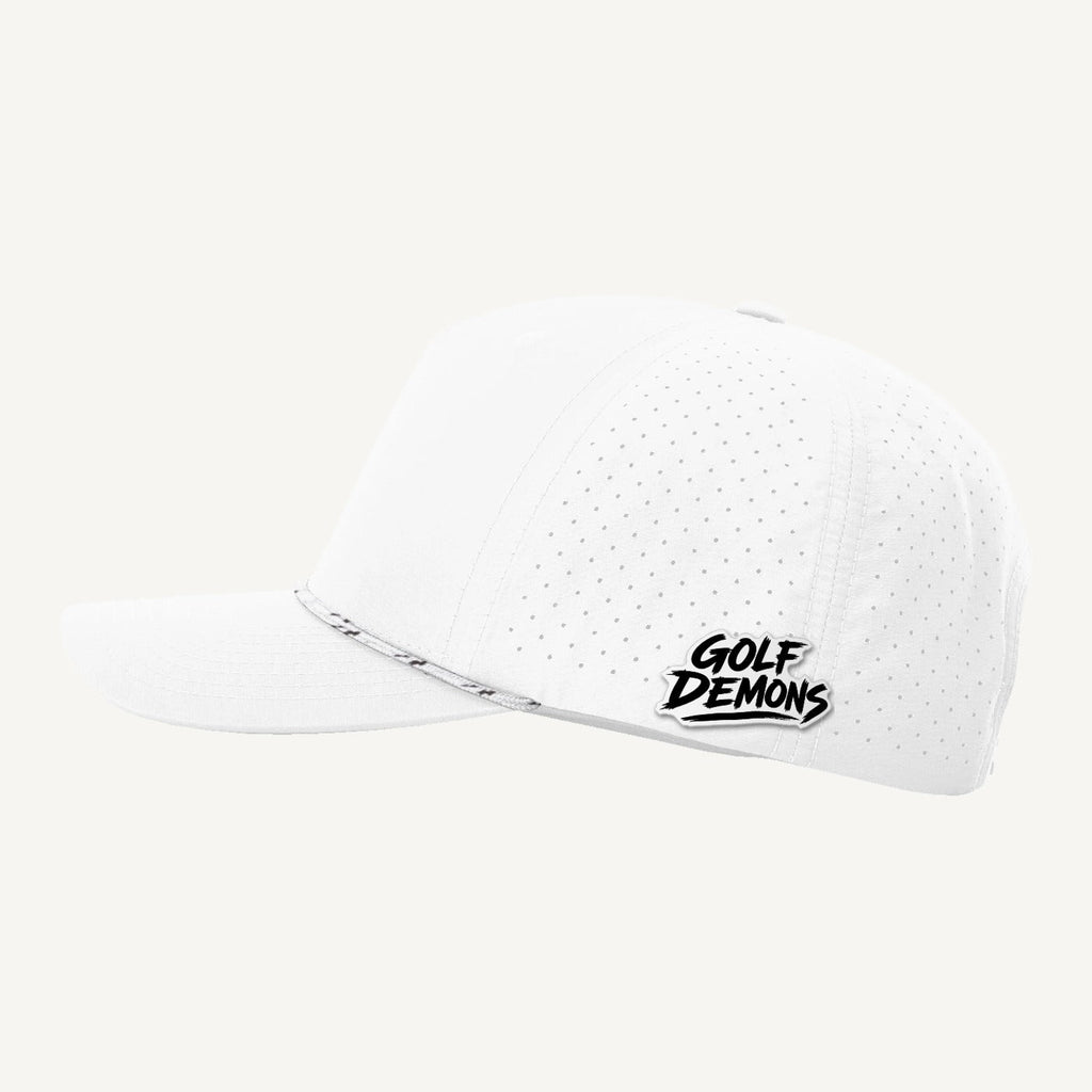 The Sketch Cart — Golf Demons Rope Hat (White)