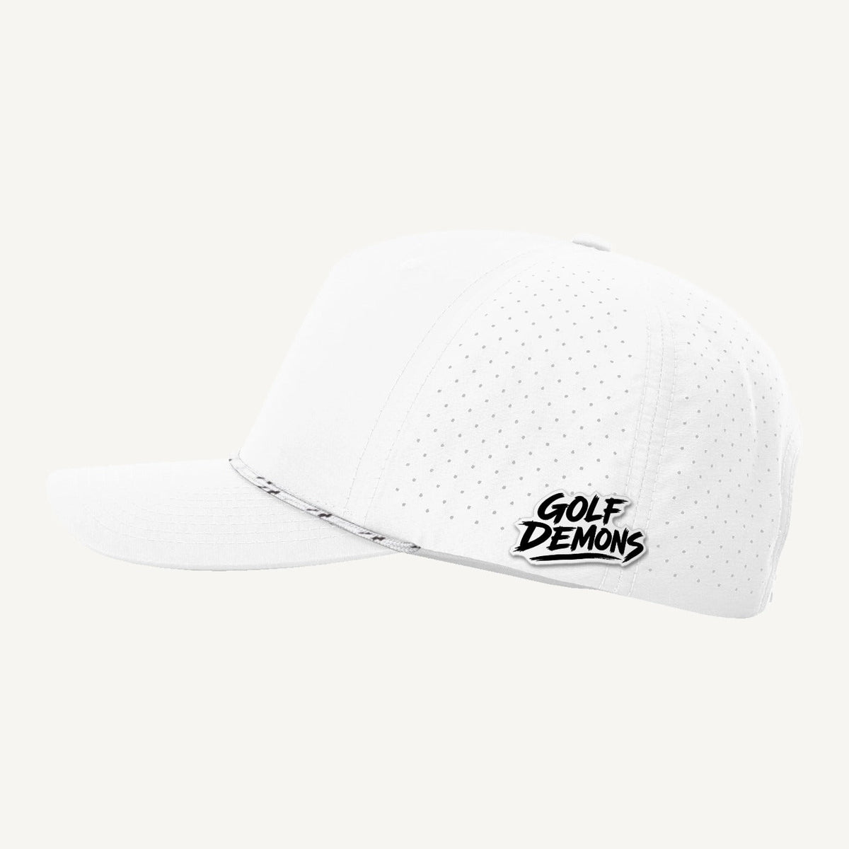 The Sketch Cart — Golf Demons Rope Hat (White)