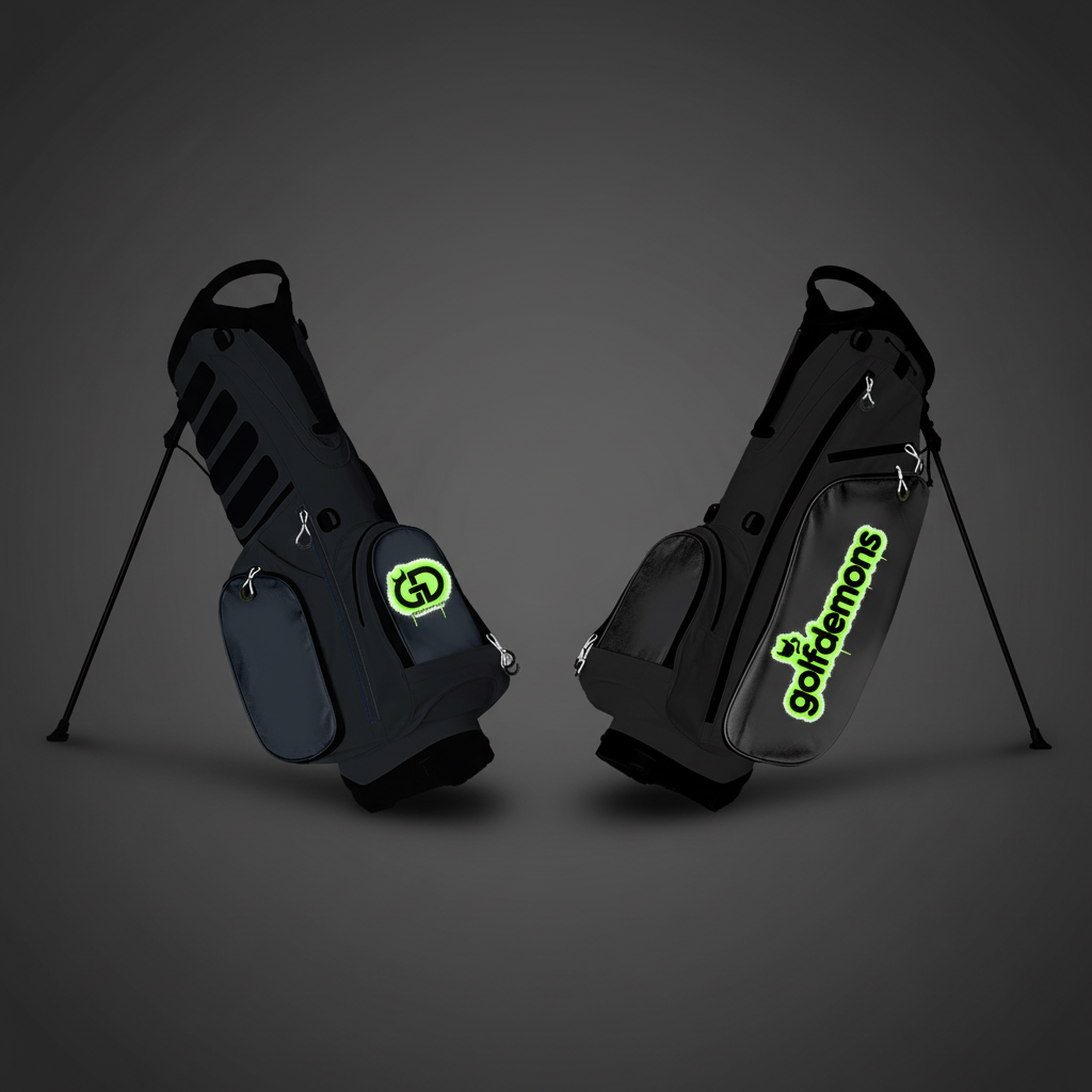 Golf Demons Static Series Black/Green golf bag listing image