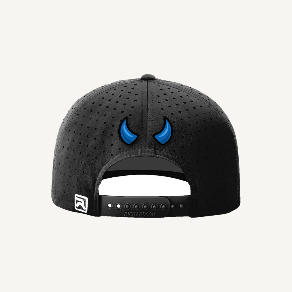 The Water Hazard — Golf Demons Performance Hat (Black)