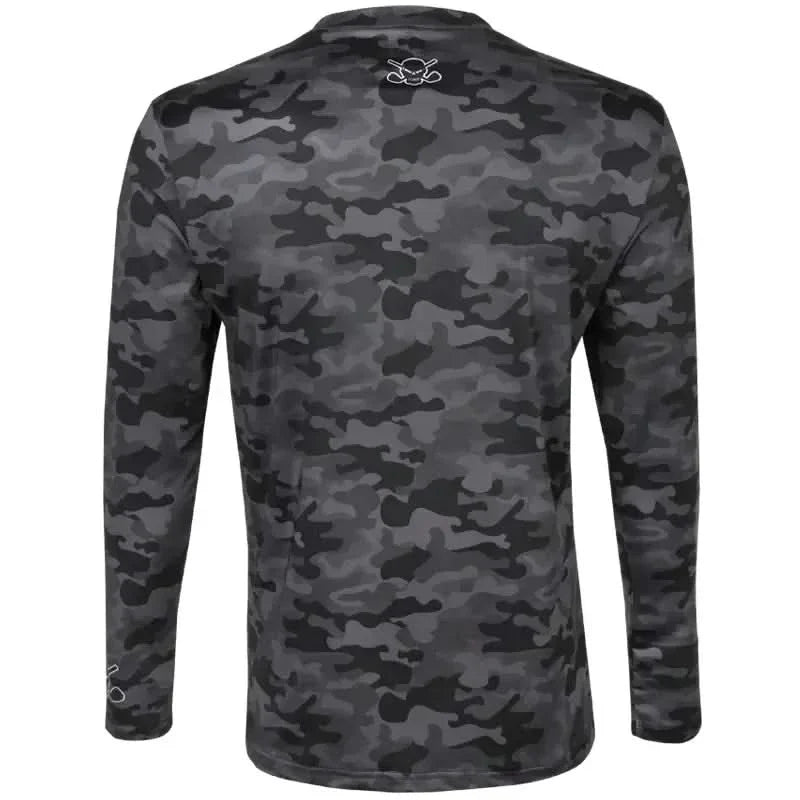 Golf Undershirt Long Sleeve (Camo/Black)