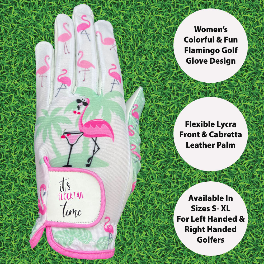 Giggle Golf Flamingo Women's Golf Glove