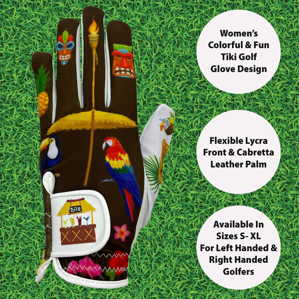 Giggle Golf Tiki Women's Golf Glove