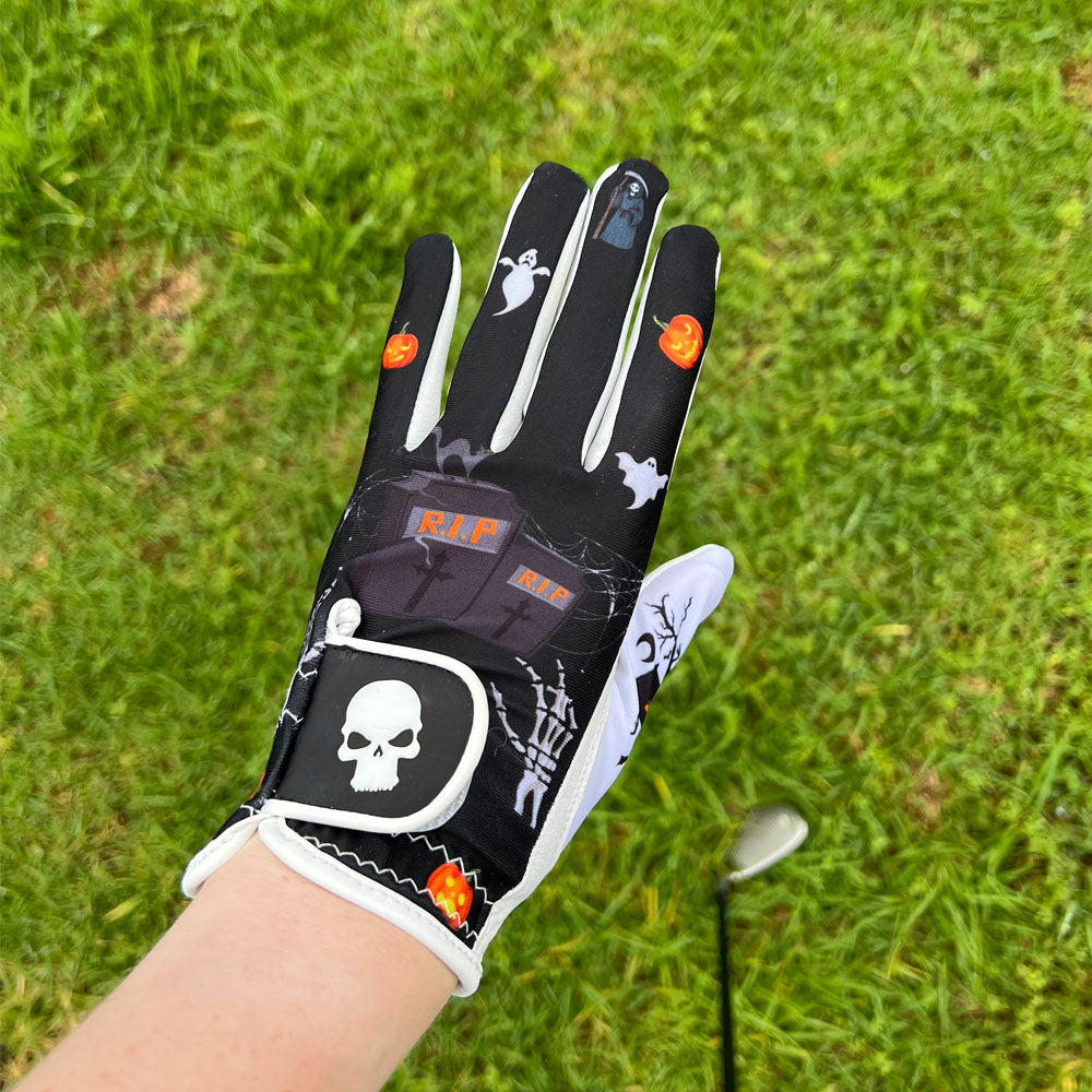 Giggle Golf Halloween Black Women's Golf Glove
