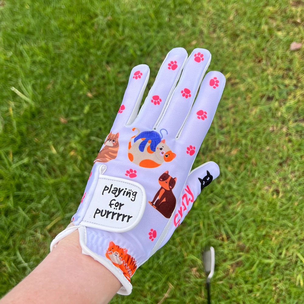 Giggle Golf Cat Women's Golf Glove