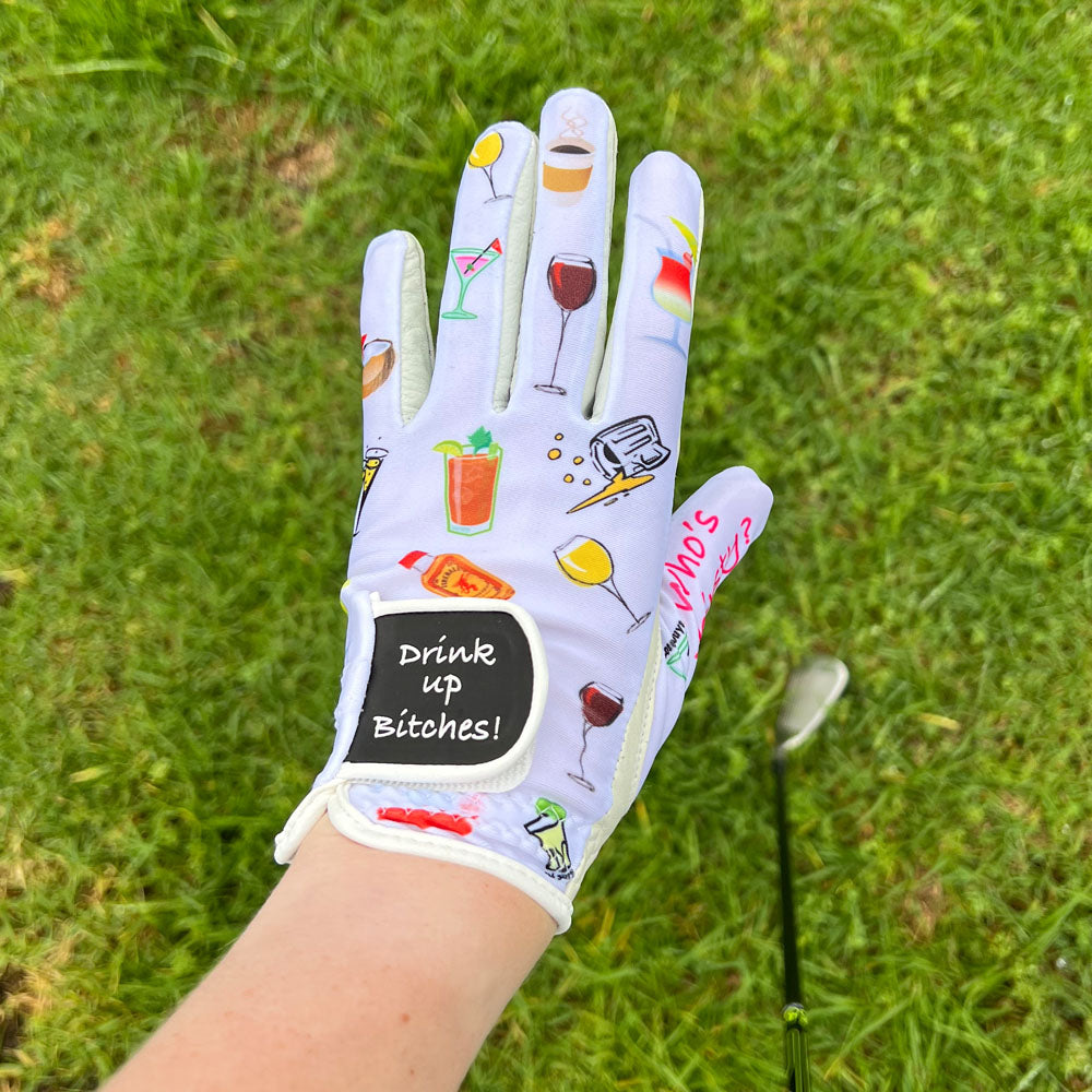 Giggle Golf Drink Up Women's Golf Glove
