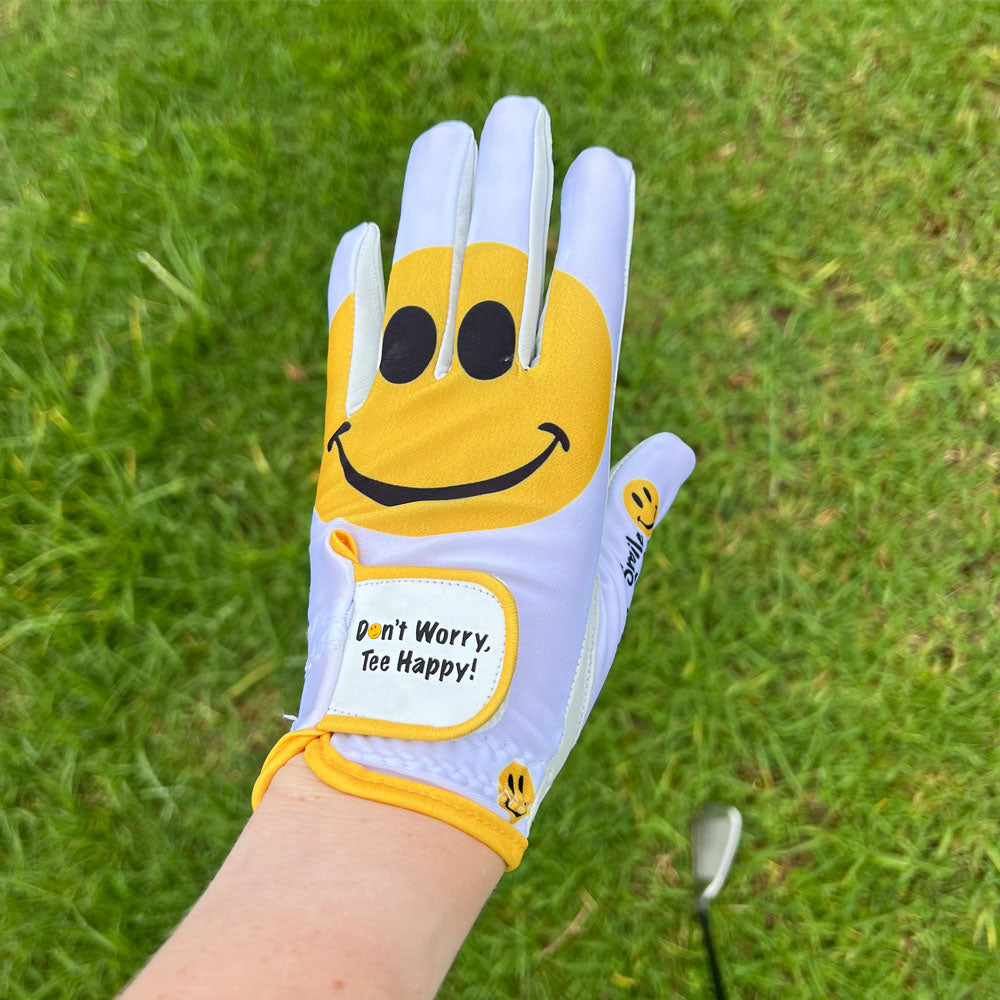 Giggle Golf Happy Face Women's Golf Glove