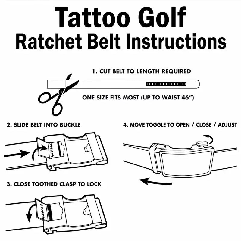 Leather Ratchet Belt - One Size Fits Most (Pink)
