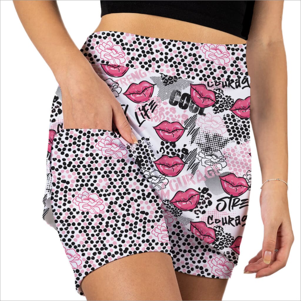 READ MY LIPS SKORT