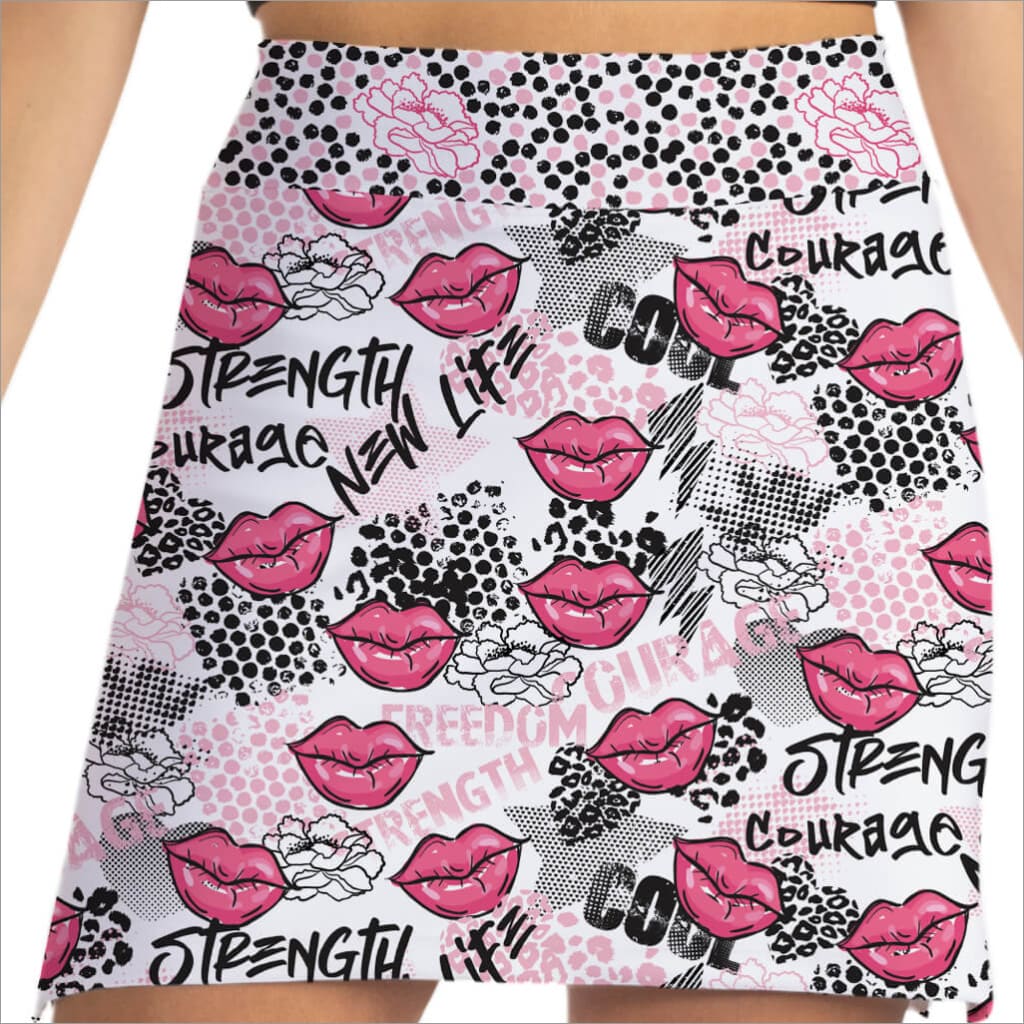 READ MY LIPS SKORT