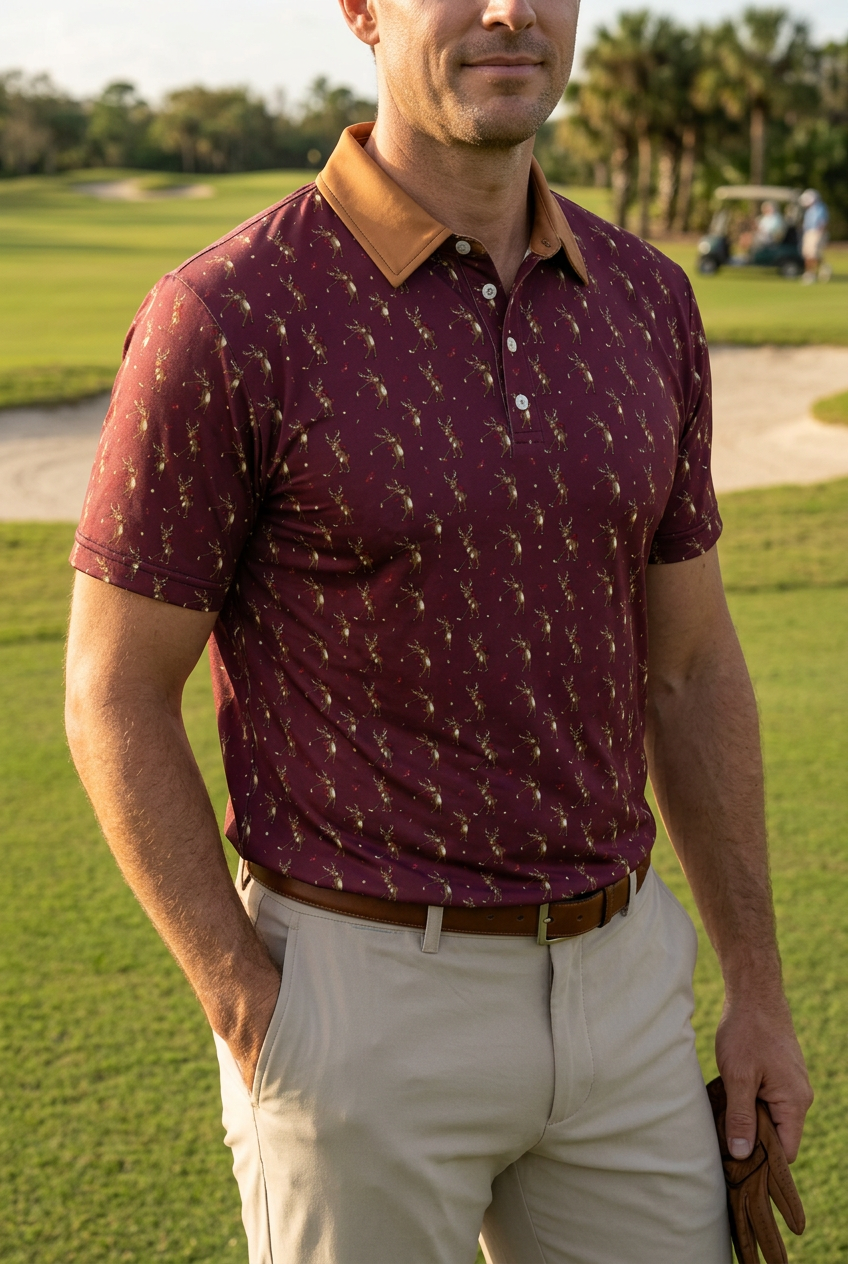 Reindeer Games polo lifestyle image