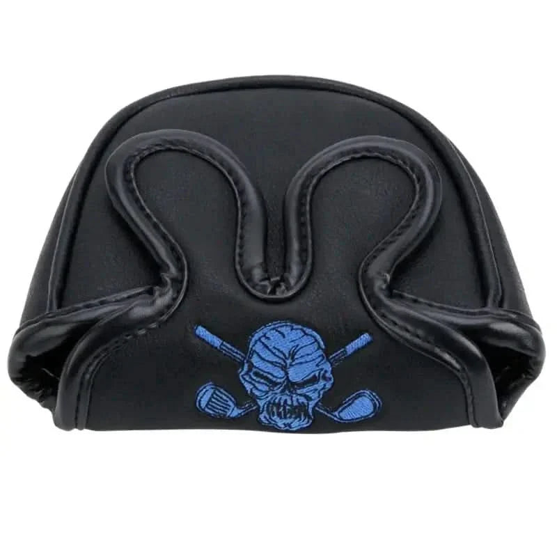 Dancing Skulls Putter Cover (Black/Multicolor)