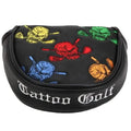 Dancing Skulls Putter Cover (Black/Multicolor)