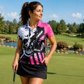 Blade Ladies Golf Shirt (Pink)